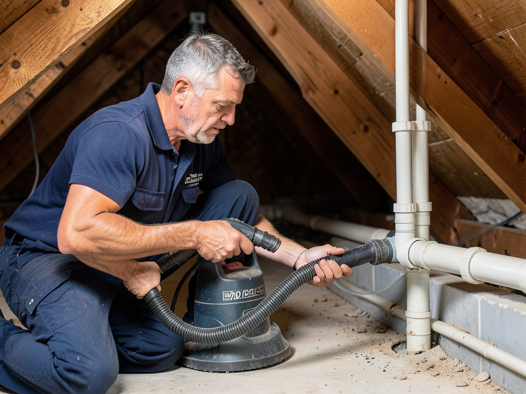 Clearing a Clogged AC Condensate Line to Prevent Water Damage in Your Gardendale Home