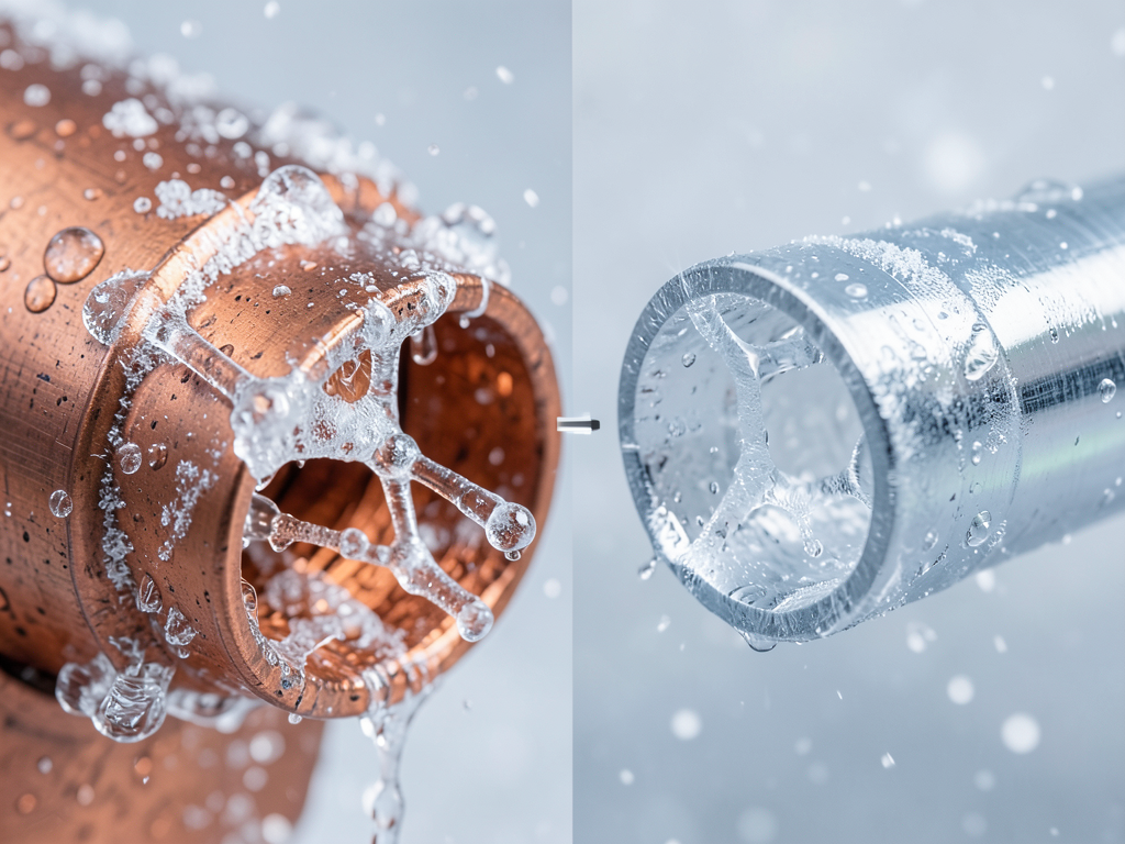 Comparing How PEX and Copper Pipes Handle a Hard Freeze in North Shelby County