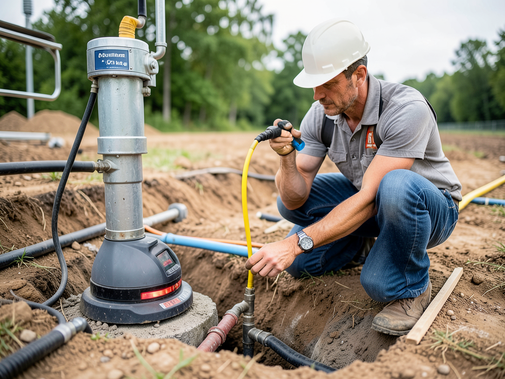 The process of converting from a septic tank to ci